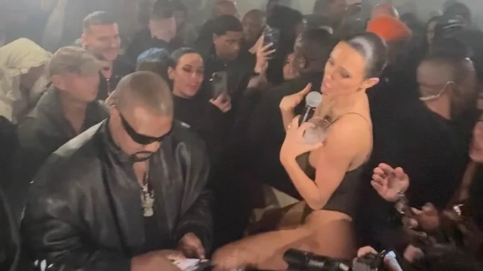 Kanye West's Wife Bianca Censori Stuns in Sheer Outfit at Grammy Afterparty