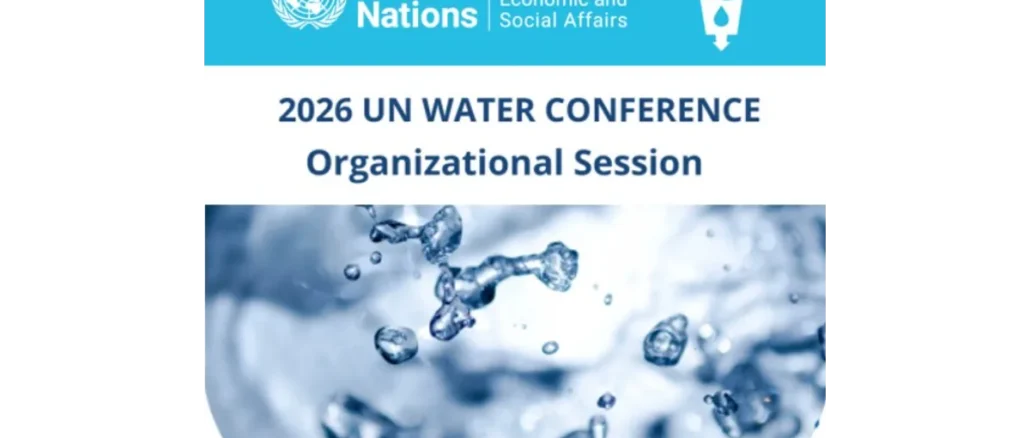 2026 UN Water Conference