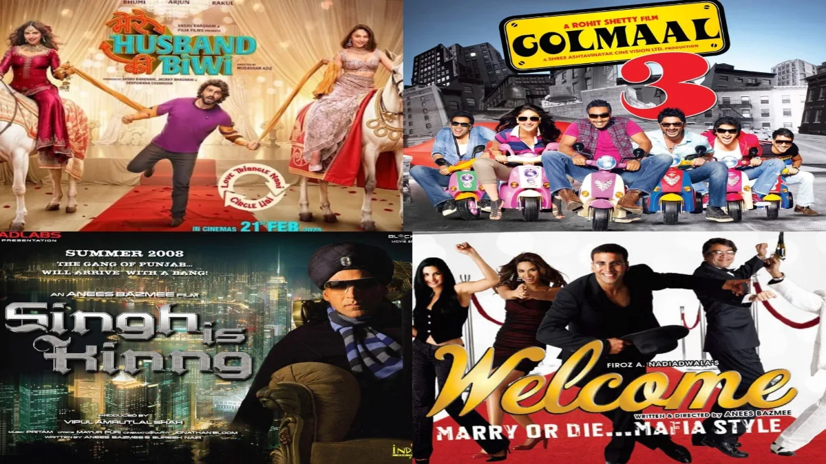 Welcome,' 'Mere Husband Ki Biwi,' and Other Bollywood Films to Spread Joy This International Day of Happiness