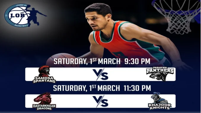 Watch Samosa Spartans vs. Paratha Panthers and Dastarkhaans Dragons vs. Khajoor Knights LIVE on tapmad"