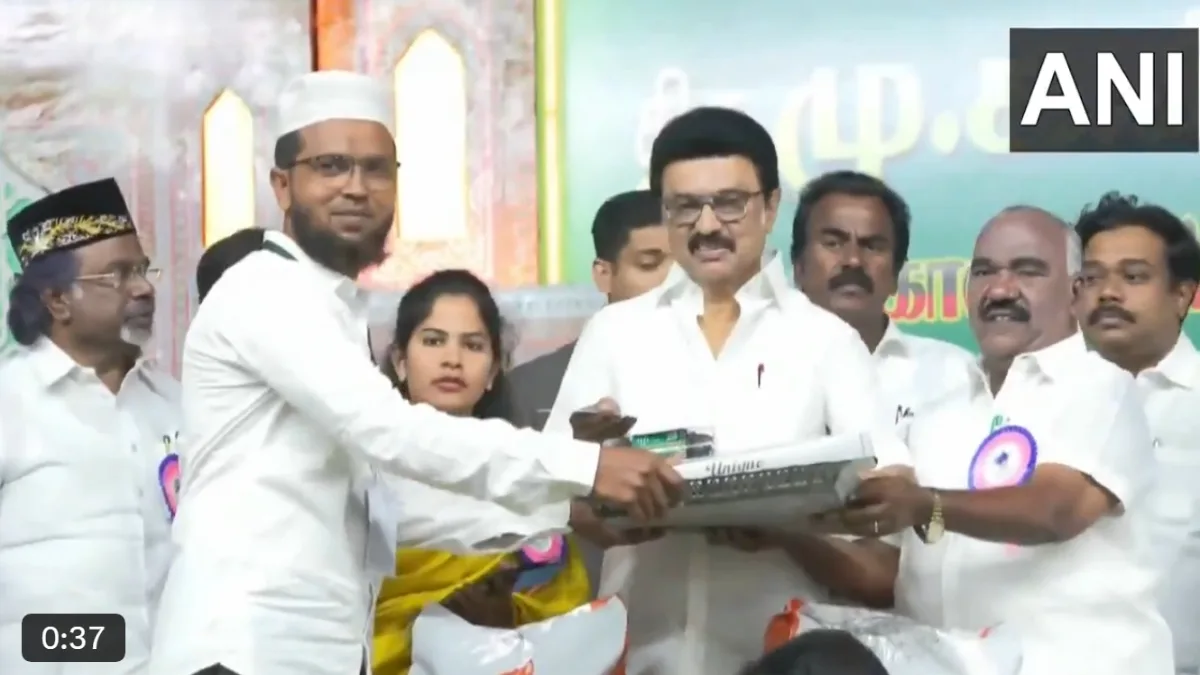 MK Stalin Empowers Kolathur Residents Welfare Aid for Muslim Community Distributed