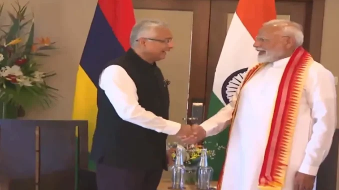 EAM Dr. S Jaishankar and NSA Ajit Doval Join PM Modi in Meeting with Former Mauritius PM