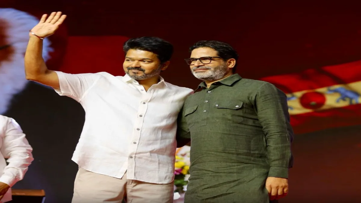 Prashant Kishor and Vijay Join Forces for Nationwide Political Change