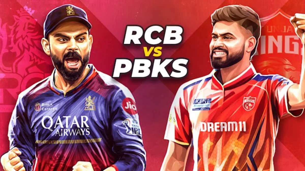 Royal Challengers Bengaluru (RCB) and Punjab Kings (PBKS)