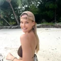 Bar Refaeli Embraces Island Life in Beaded Bikini Photoshoot in Seychelles