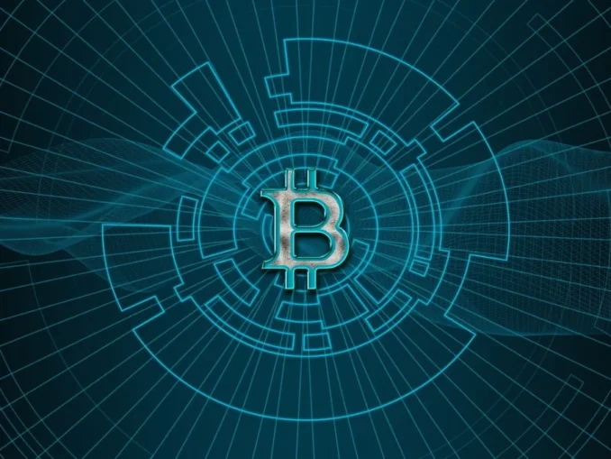 Bitcoin price chart showing drop below $60,000