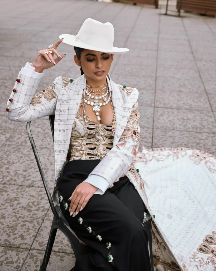 The daughter of Mukesh and Nita Ambani graced the red carpet in a breathtaking ensemble