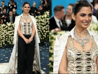 Isha Ambani Wows at the Met Gala 2025