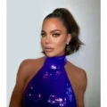 Khloé Kardashian’s Sculpted Arms Steal the Show in Skintight Purple Gown