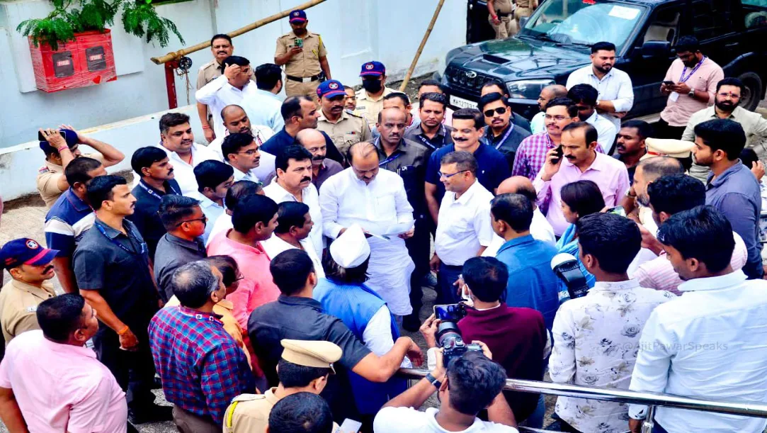 Ajit Pawar Reviews Yashwantrao Chavan Smruti Bhavan Works in Karad