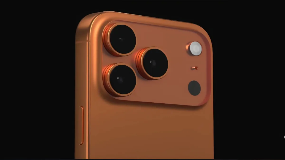 iPhone 17 Pro Burnt Orange Leak Mockup