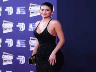 Kylie Jenner Rocks Braless White Tank and True Religion Jeans in Effortless Style