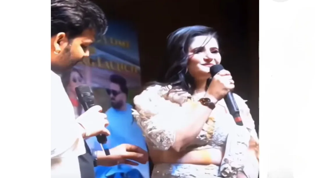 Pawan Singh’s Inappropriate Touch on Anjali Raghav Ignites Fury