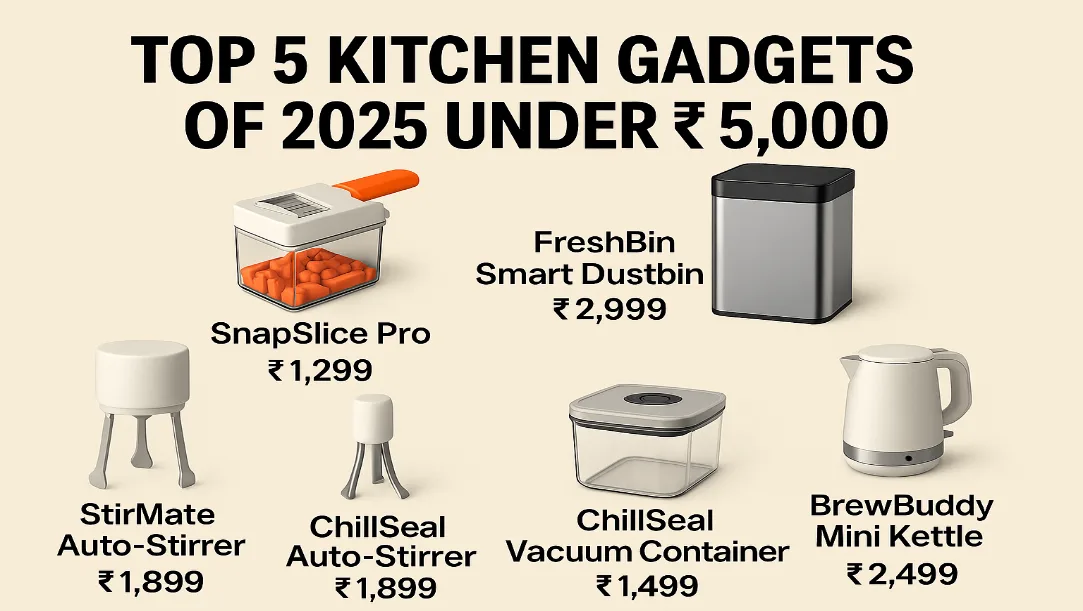 Top 5 Kitchen Gadgets of 2025