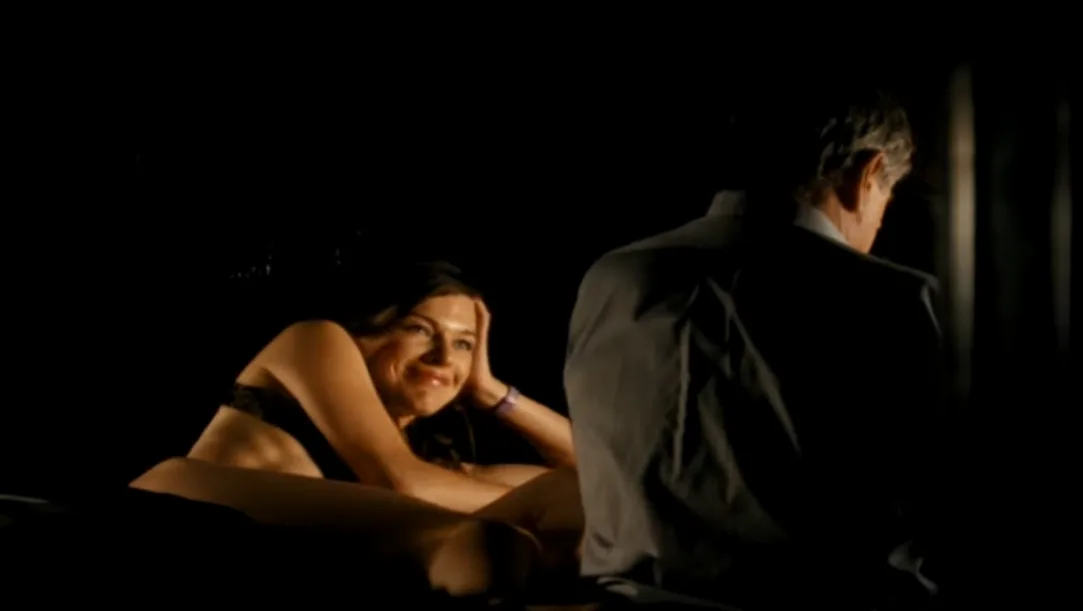 After filming the scene, Jovovich said she felt overwhelmed