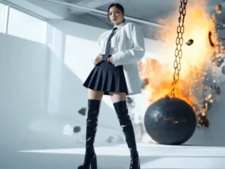 Kion AI idol digital avatar in music video