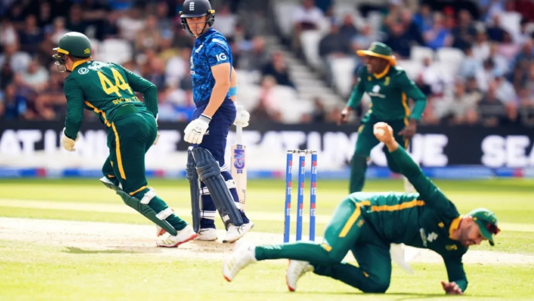 South Africa’s chase was spearheaded by Aiden Markram, who smashed 86 off 55 balls,