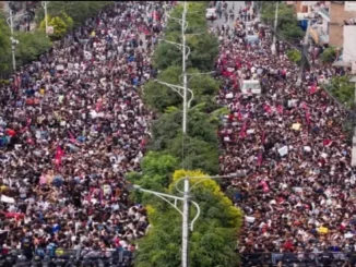 Nepali citizens staged a massive protest in Kathmandu against the government’s sudden ban on Facebook, Instagram, WhatsApp, and YouTube.