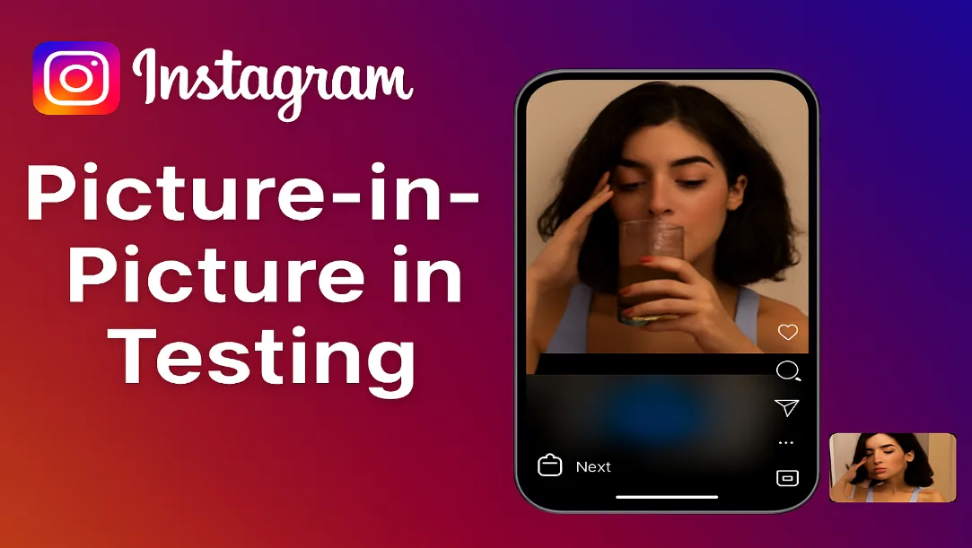 instagram picture in picture