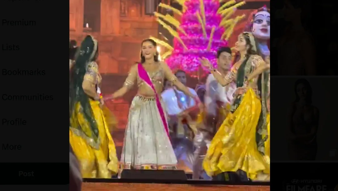 Ananya Panday takes the stage at the 70th Hyundai Filmfare Awards 2025