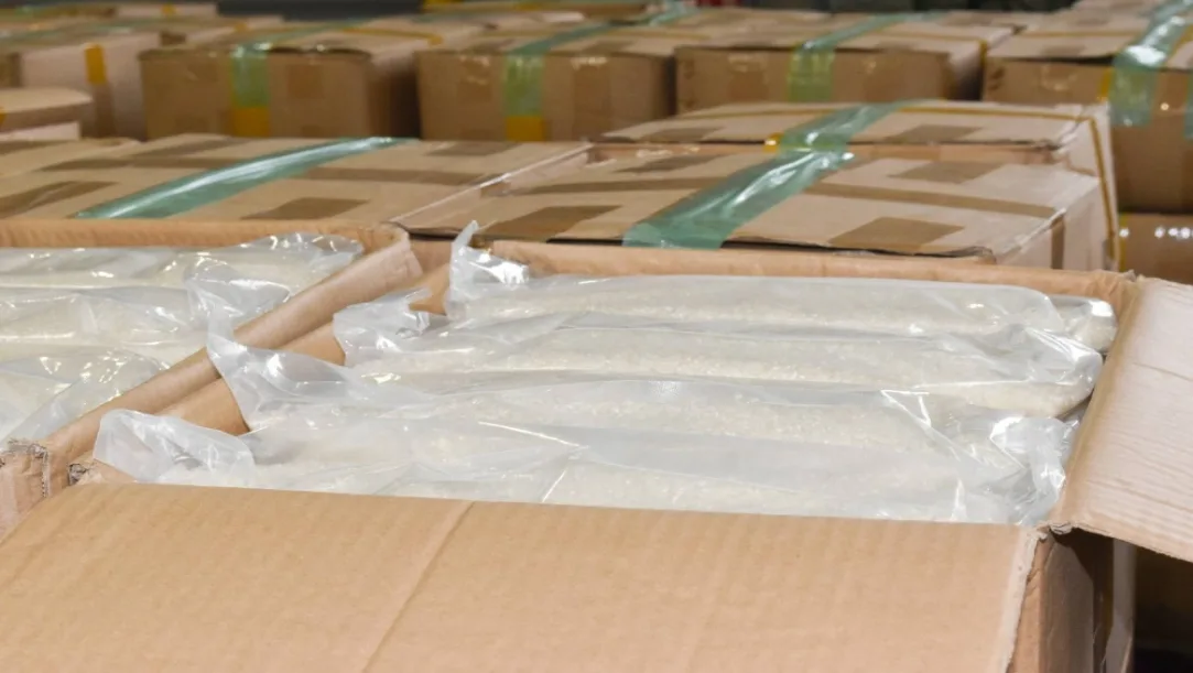45 Tons of Rice Seized in Osaka Customs Fraud Case