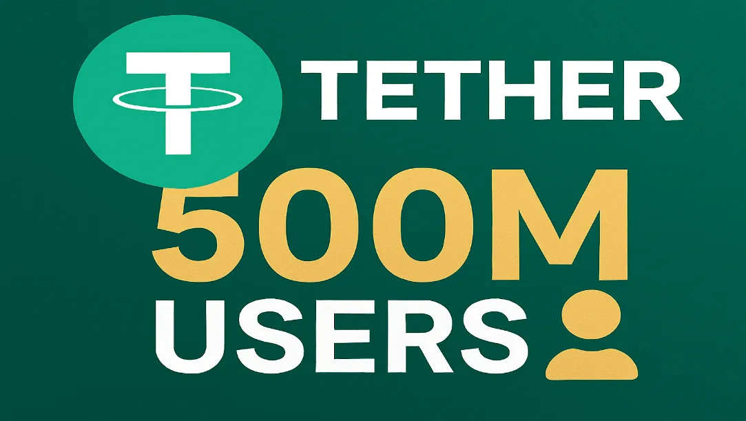 Tether USDT 500 million users milestone