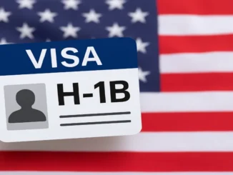 US visa fee hike 2026 with H‑1B visa application documents