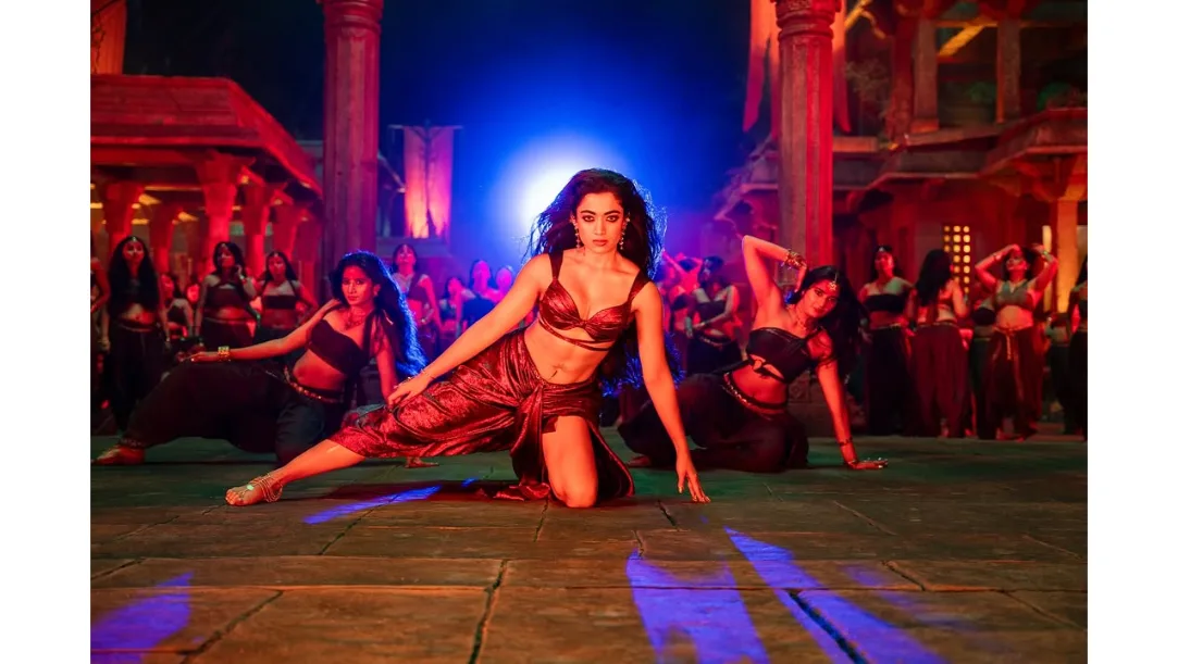 Rashmika Mandanna Thamma song shoot with Tadaka and Alok