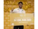 Anil Kumar celebrating Rs. 240 crore UAE lottery win