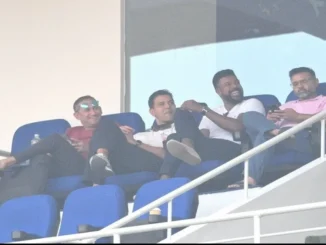 Ajit Agarkar in Ahmedabad for SMAT duty