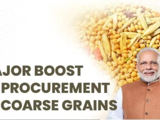 The Indian government has approved a ₹27 per quintal commission for maize, jowar, and ragi,