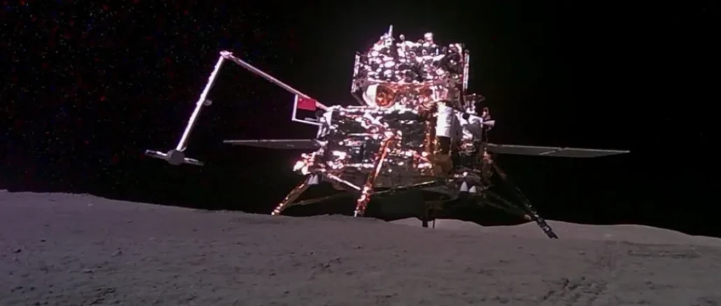 lunar iron rust, moon oxidation, Chang’e‑6 samples, hematite maghemite, South Pole–Aitken