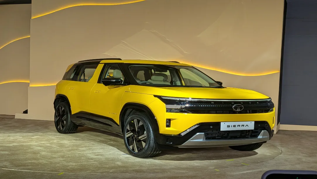 2025 Tata Sierra SUV launch in India