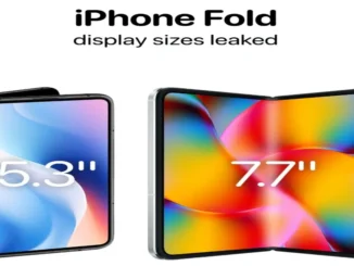 Apple foldable iPhone concept showing iPad mini-like design