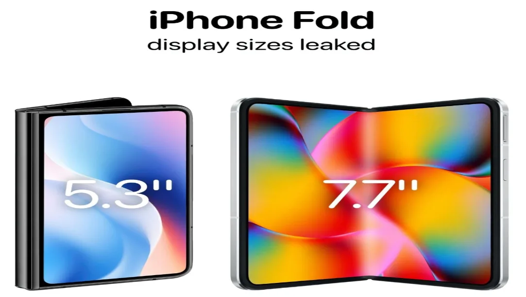 Apple foldable iPhone concept showing iPad mini-like design