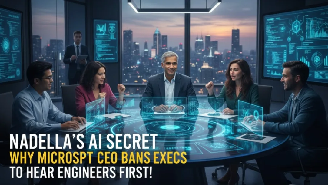 Microsoft CEO Satya Nadella keeps executives