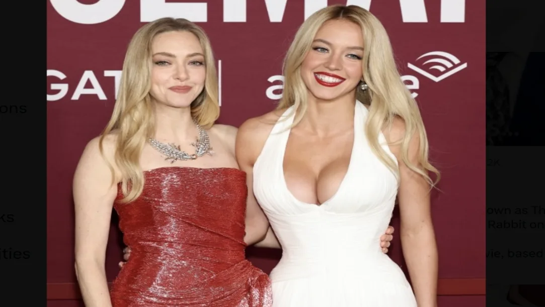 Sydney Sweeney stuns in plunging gown