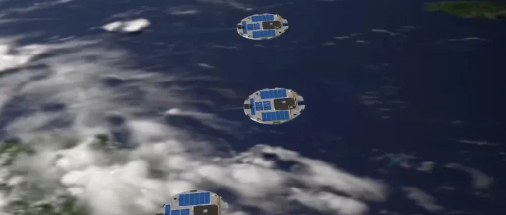 NASA DiskSat spacecraft stacked for launch demonstration