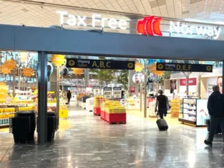 Oslo Airport duty‑free store