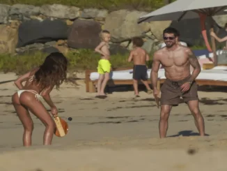 White Sand Christmas: Izabel Goulart Flaunts Toned Physique in St. Barts