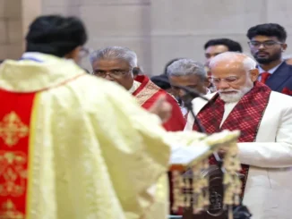 PM Modi Christmas video, Cathedral Church Redemption Delhi, Modi Christmas service 2025, Delhi Christmas prayers, Prime Minister church visit