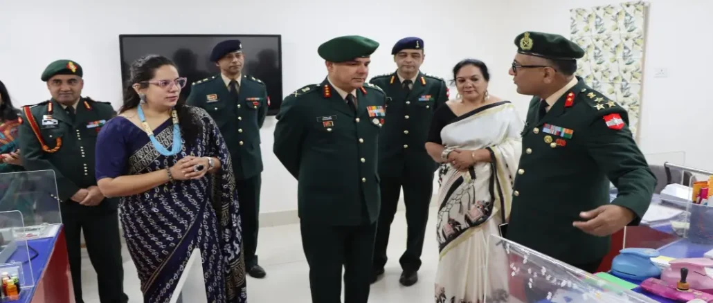 KonarkAWWA leaders visiting Asha School Jodhpur for Spreading Smiles & Compassion event