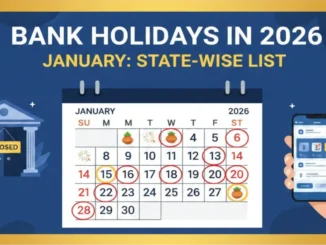 2026 Bank Holidays Banks to Close for 11+ Days Starting This January