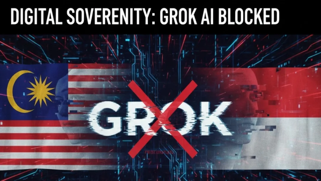 Blocked seal over the xAI Grok logo.