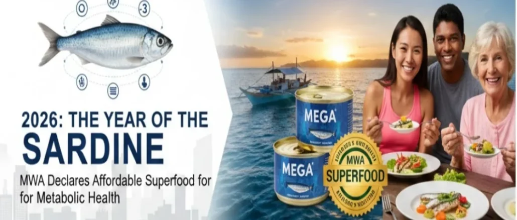 Medical Wellness Association Declares 2026 the ‘Year of the Sardine’
