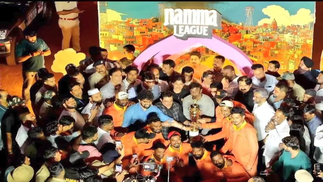 Participated in the Namma League Cricket Tournament at the Rajiv Gandhi