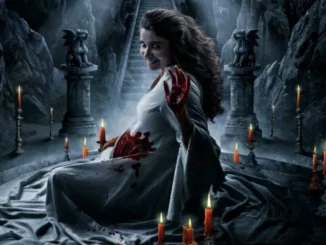 Priya Bhavani Shankar in a blood-stained