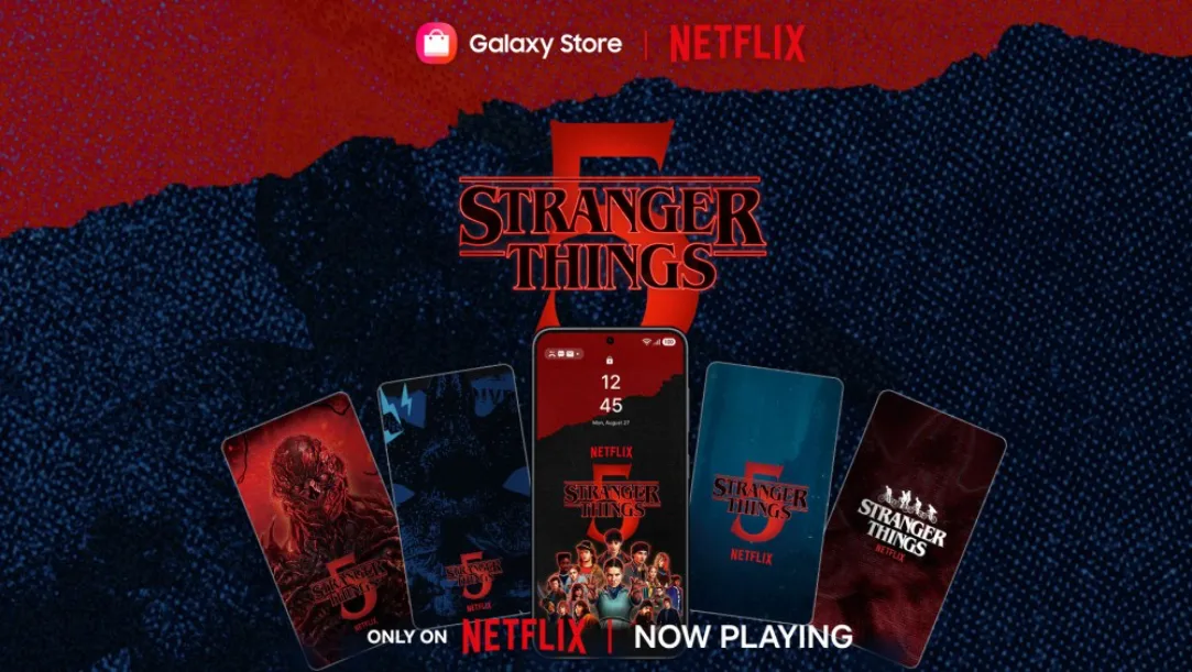 Samsung and Netflix Partner for Stranger Things Galaxy Theme: Release & Details