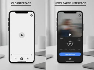 The Google Photos app interface showing new video playback speed toggles.