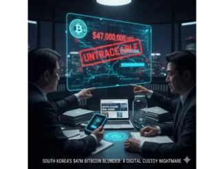 Bitcoin custody mishap South Korea